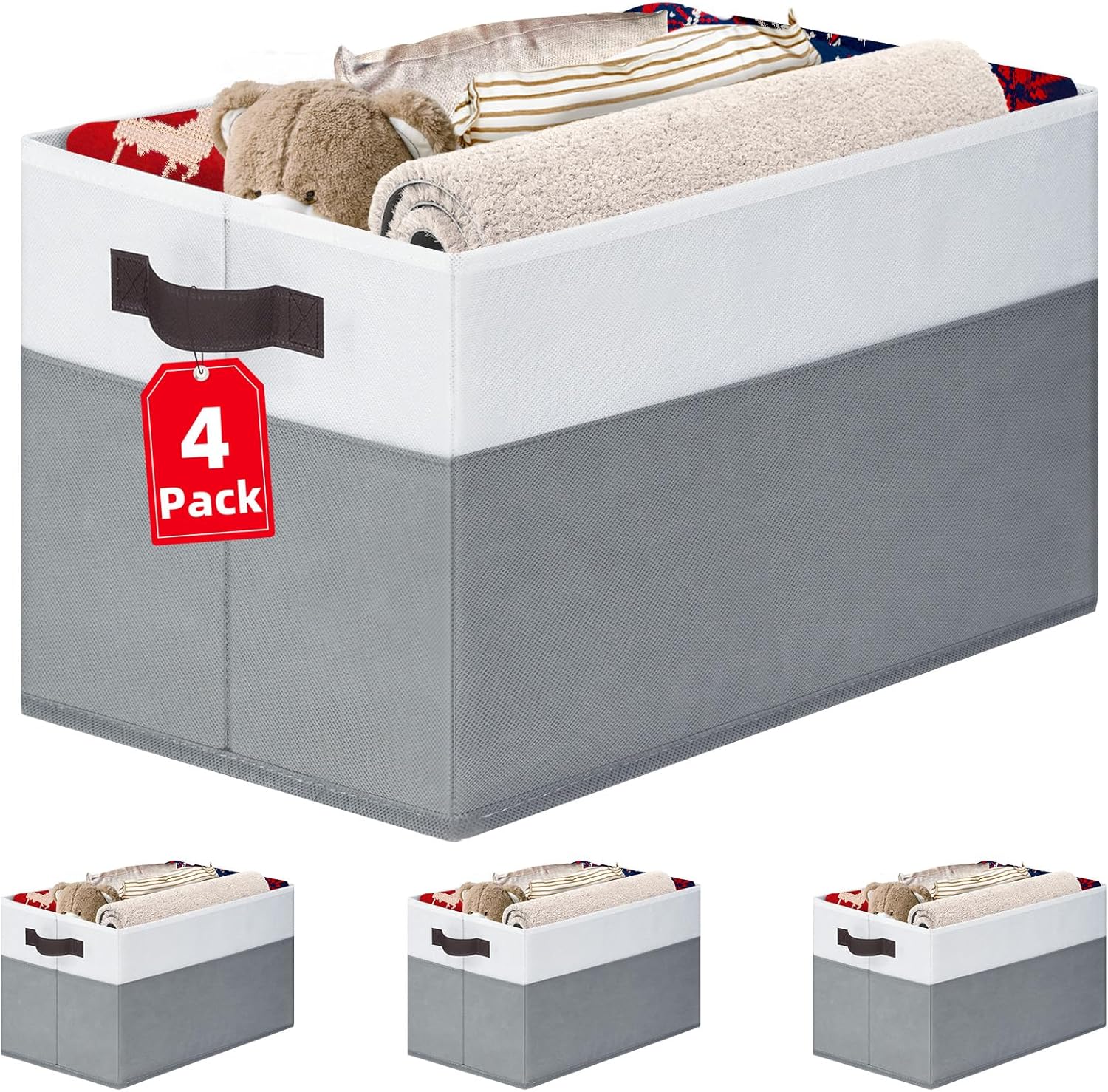 COOLTEX Non-woven Foldable Storage Cube Box