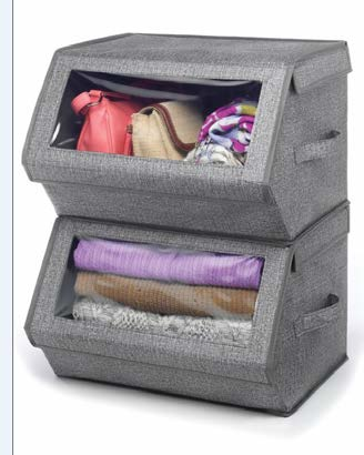 COOLTEX Oversize Clear Window Storage Box