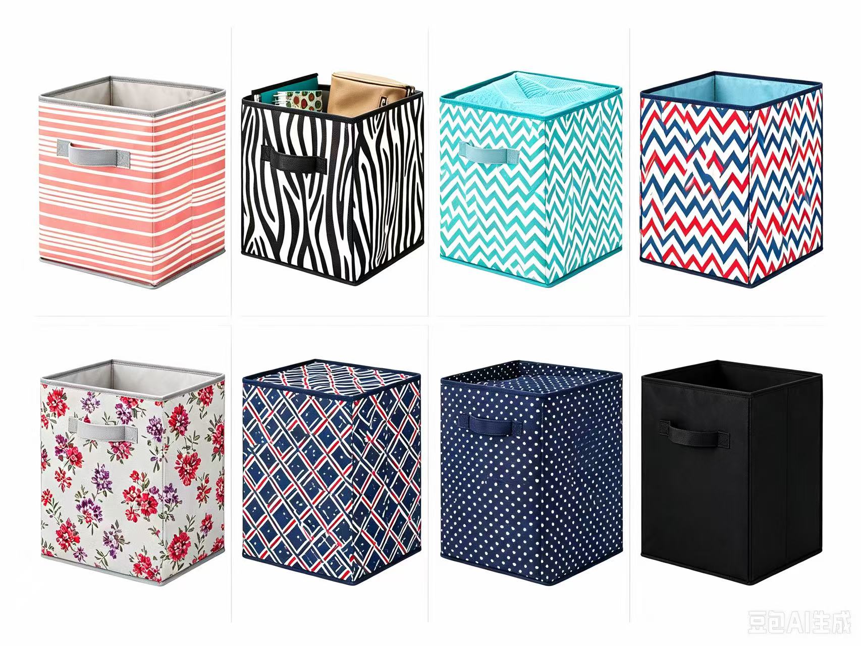 COOLTEX Multi-color Foldable Storage Cube