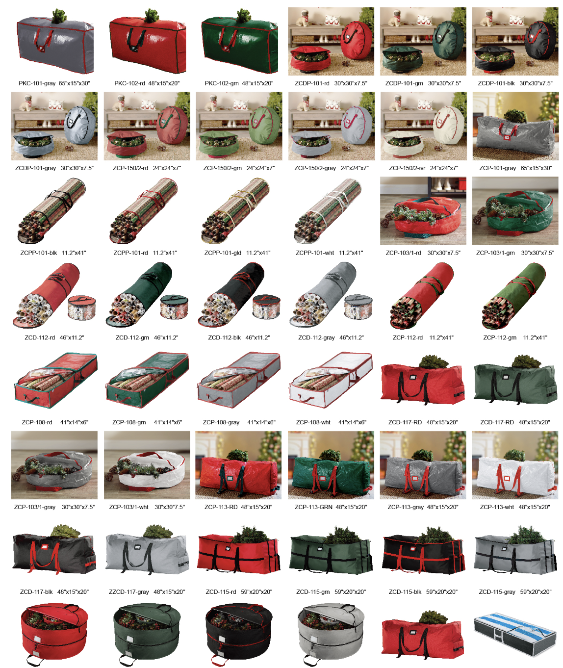 COOLTEX Christmas Holiday Storage Combo Set