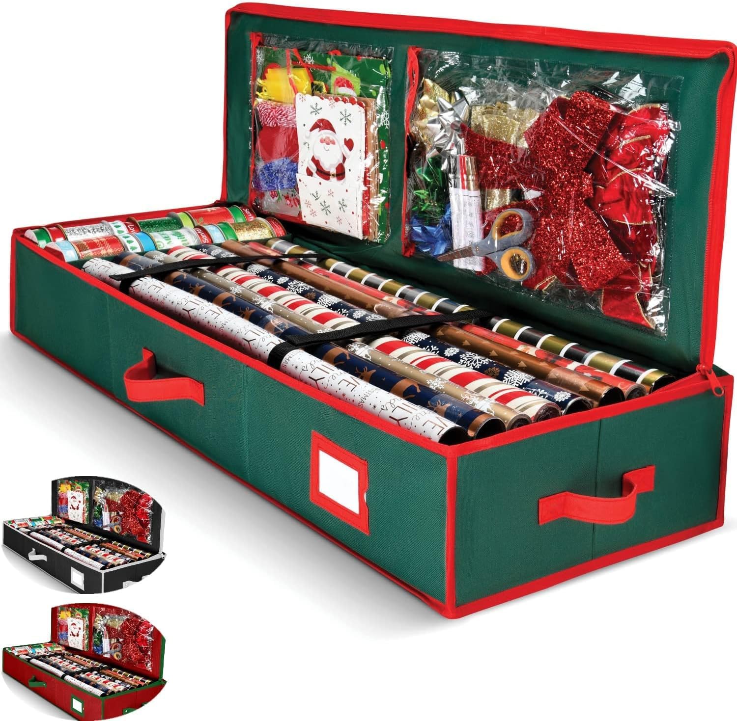COOLTEX Cylindrical Wrapping Paper Storage Bag